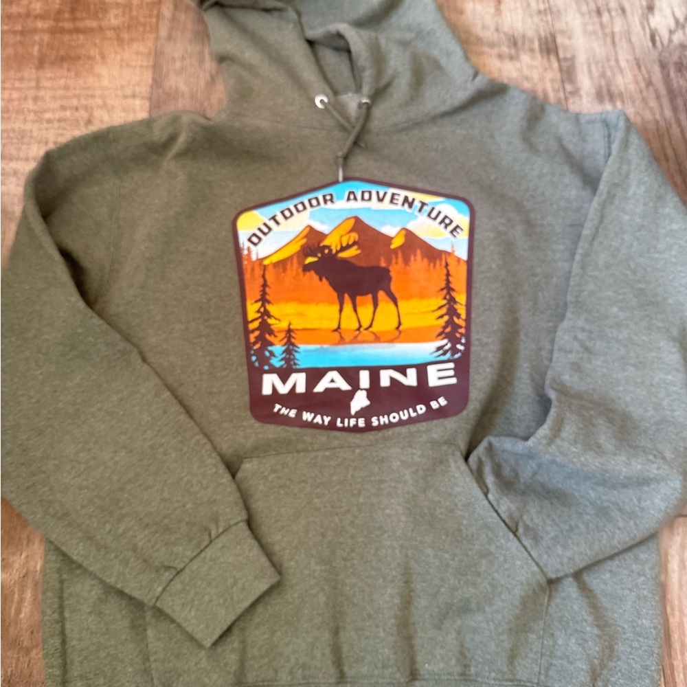 Maine State Hoodie